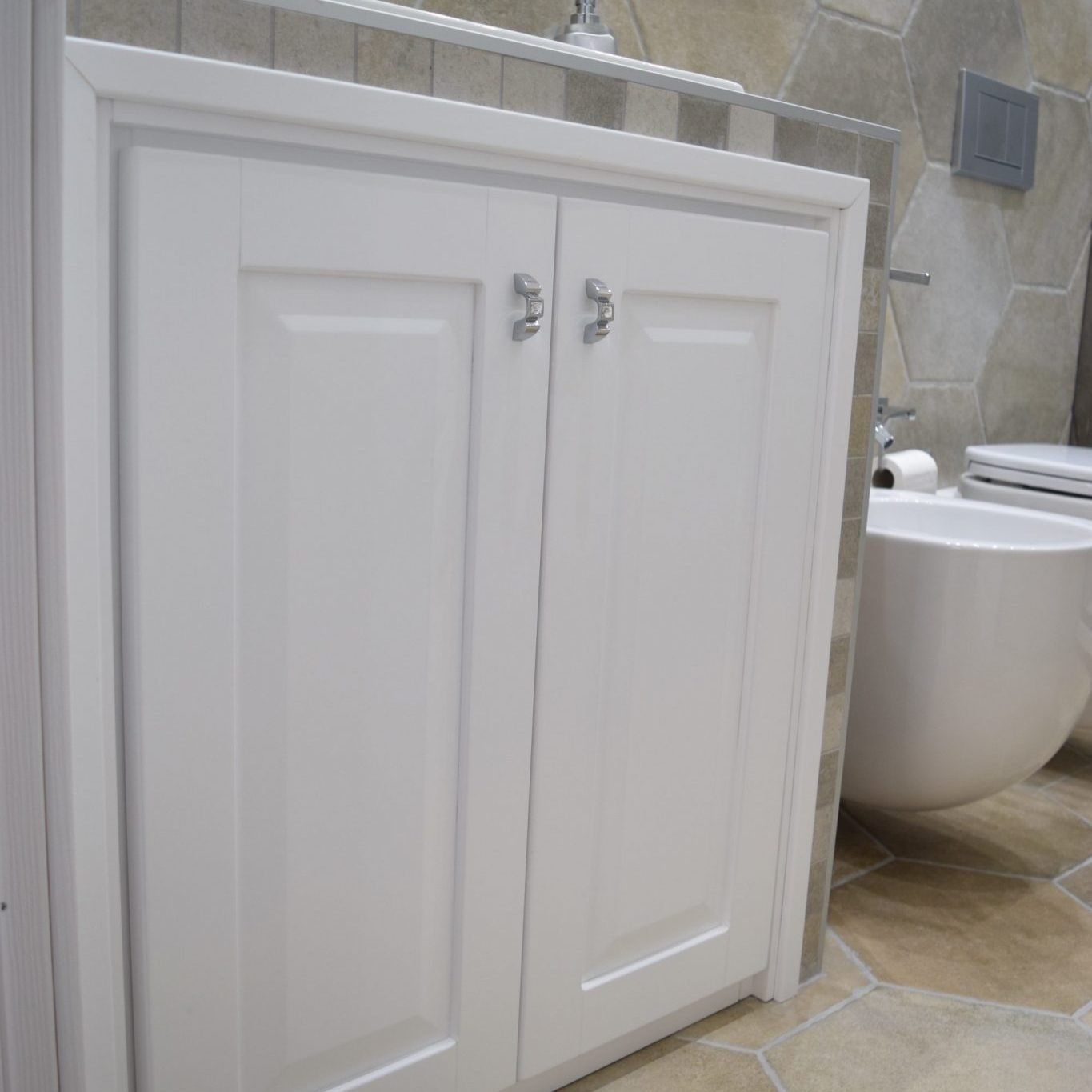 ante bagno in muratura arredo bagno