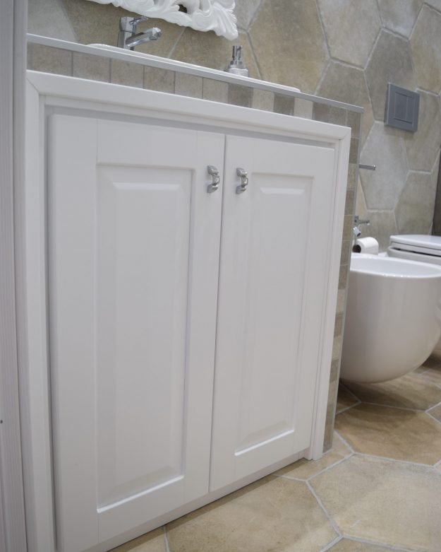 ante bagno in muratura arredo bagno