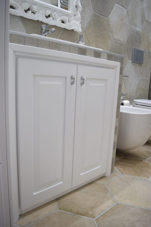 ante bagno in muratura arredo bagno